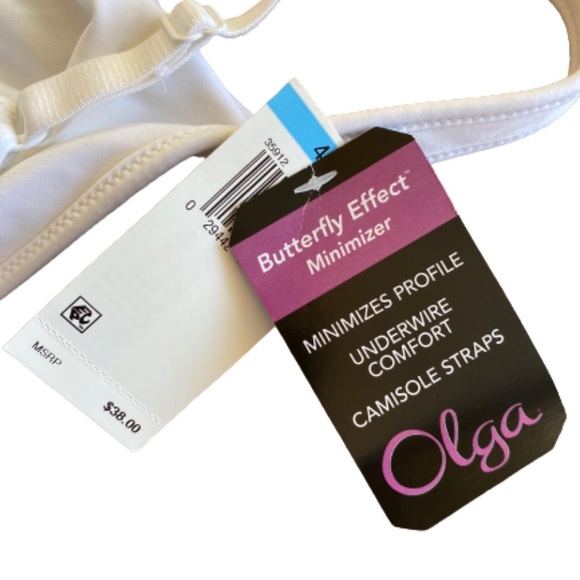 OLGA Butterfly Effect Minimizer Bra 35912 - 40C - Picture 6 of 8